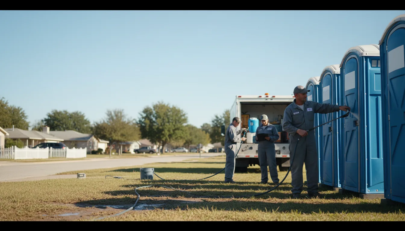 Long-Term Portable Toilet Rental in Dallas, SD near me